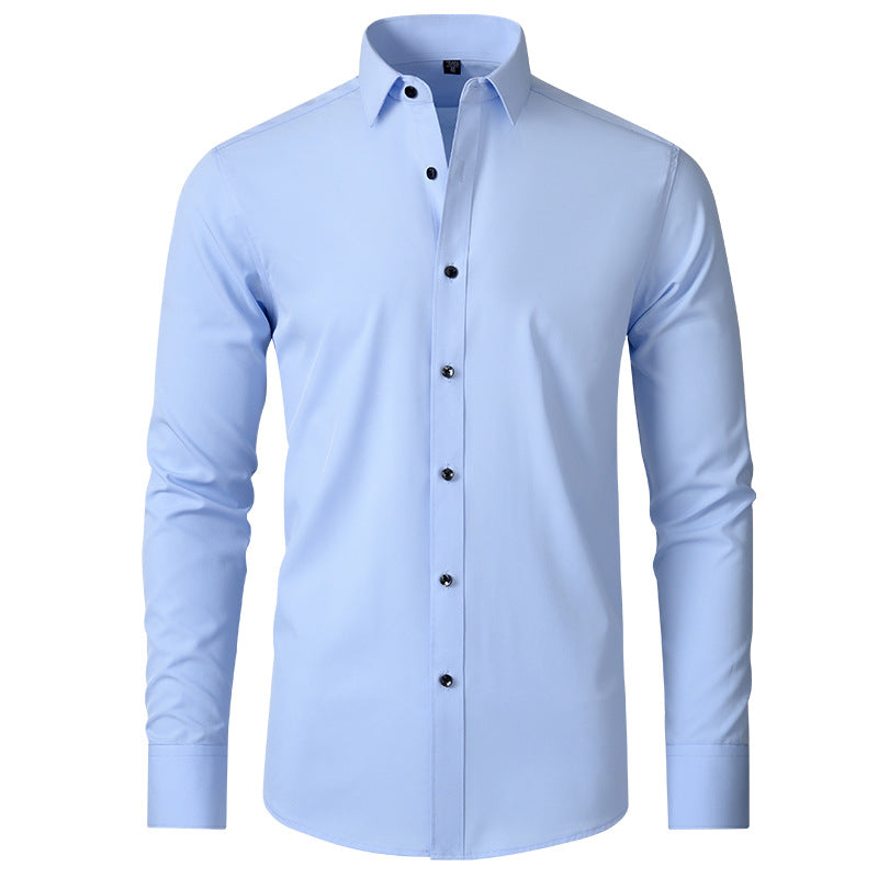 FlexStyle | Camicia Uomo Elasticizzata e Senza Pieghe. Precisione senza Compromessi.